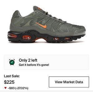 Nike AIRMAX Plus Size9.5 Great Condition